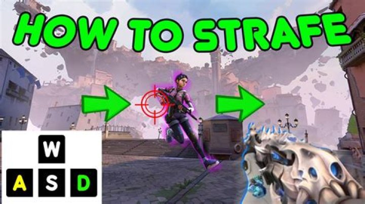 How to strafe in valorant