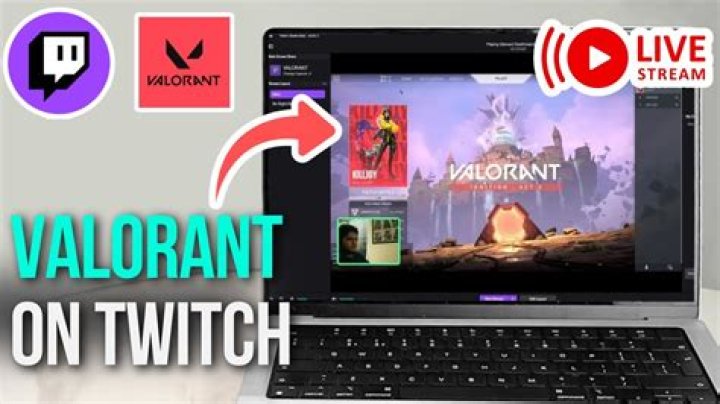 How to stream valorant on twitch