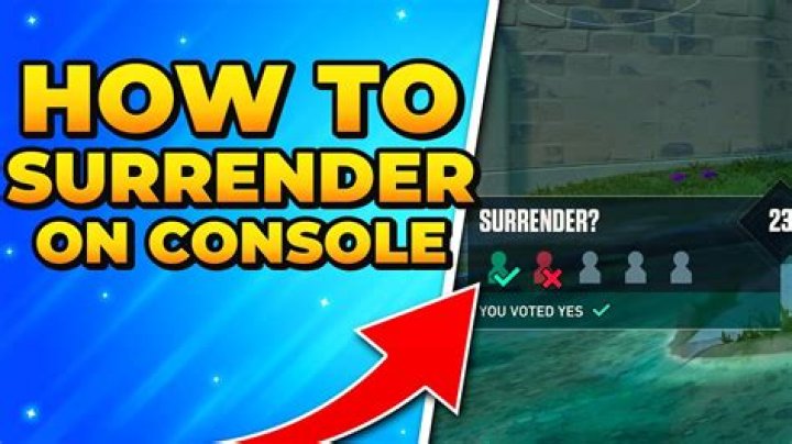 How to surrender on valorant