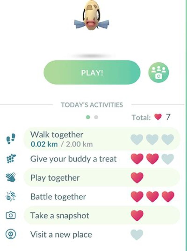 How to take a snapshot of your buddy in pokemon go