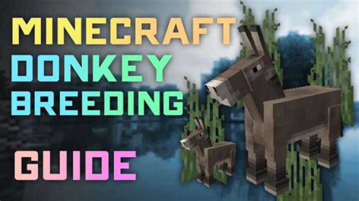 How to tame donkeys in minecraft