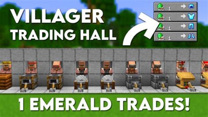 How to trade in minecraft