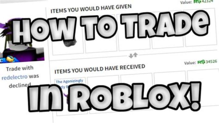 How to trade in roblox 2017
