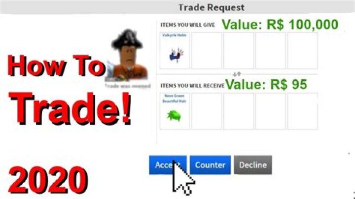 How to trade in roblox 2020