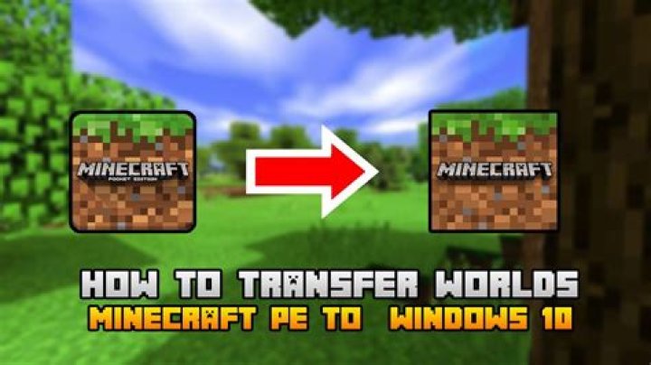 How to transfer minecraft worlds