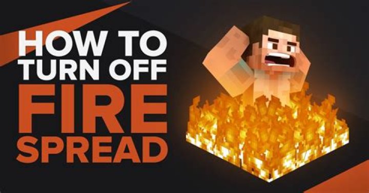 How to turn off fire spread in minecraft