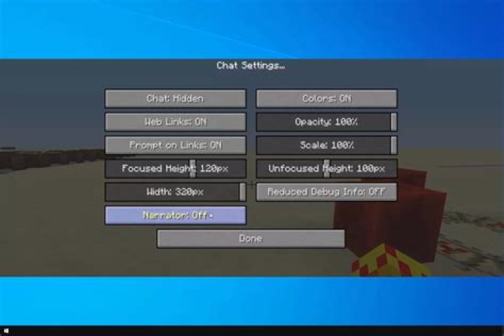How to turn off narrator minecraft