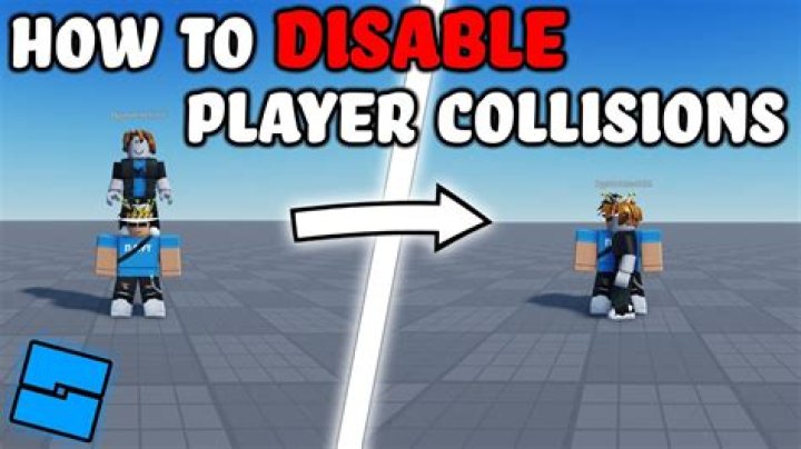 How to turn off player collision in roblox