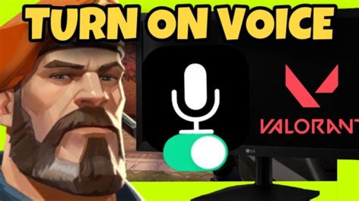 How to turn on voice chat in valorant