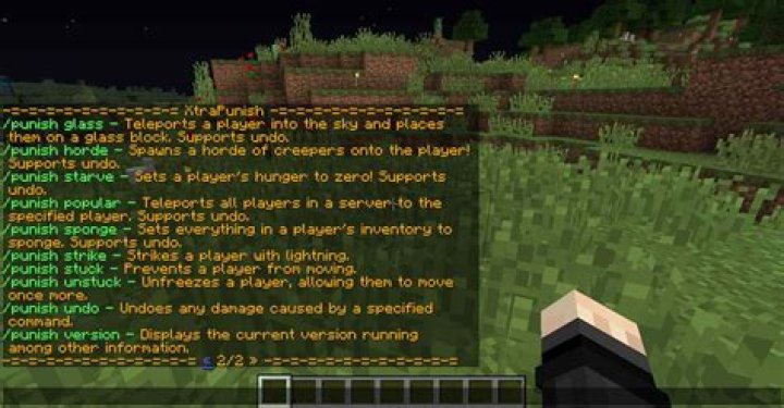 How to undo commands in minecraft