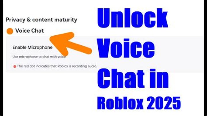 How to unlock voice chat in roblox