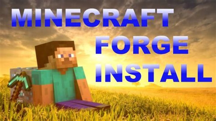 How to update forge minecraft