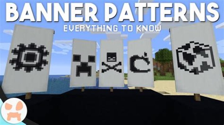 How to use a banner pattern in minecraft