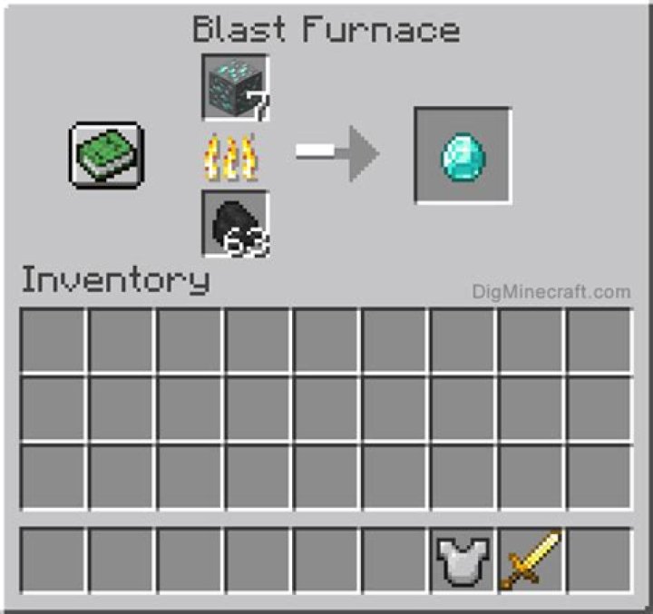 How to use a blast furnace in minecraft