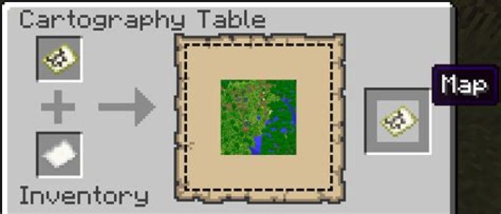 How to use a cartography table in minecraft