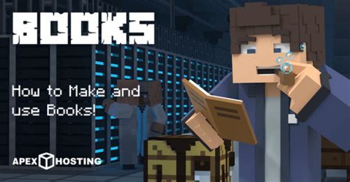 How to use books in minecraft
