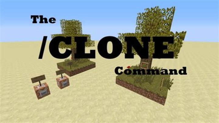 How to use clone in minecraft