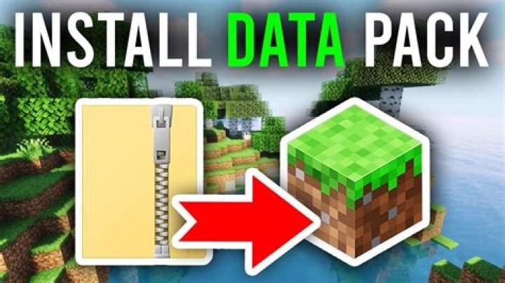 How to use data packs in minecraft 1.14