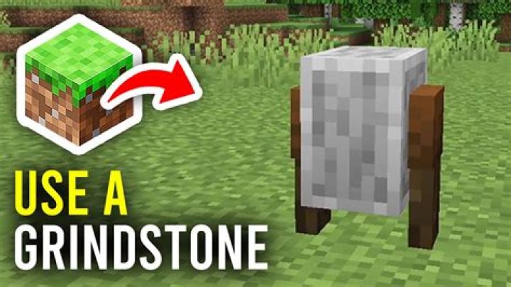 How to use grindstone in minecraft