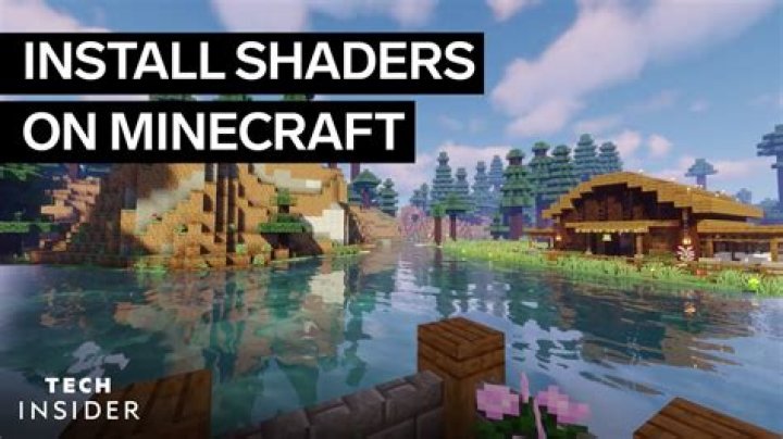How to use minecraft shaders