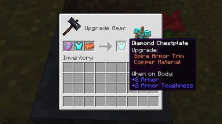 How to use minecraft smithing table