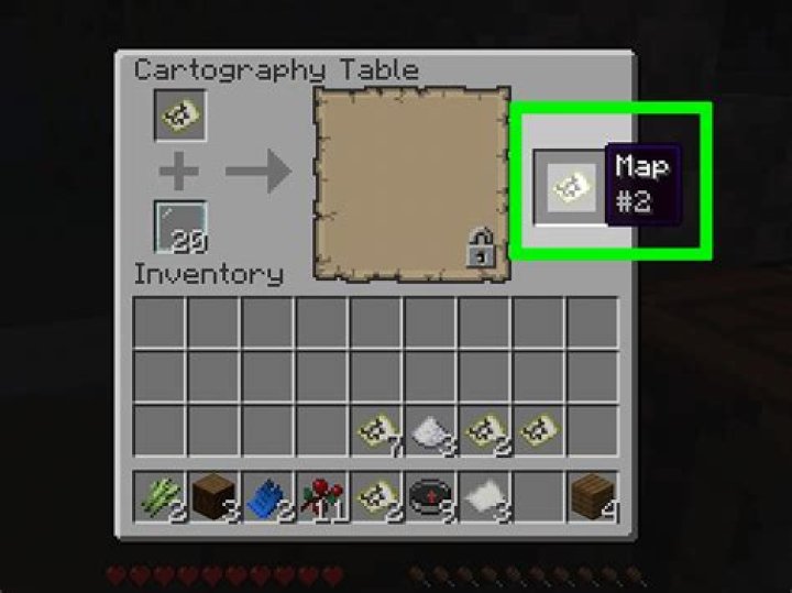 How to use the cartography table in minecraft