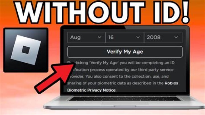 How to verify age without id roblox