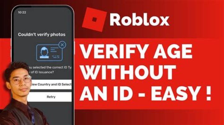 How to verify roblox age without id
