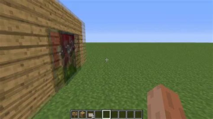 How to walk through a painting in minecraft