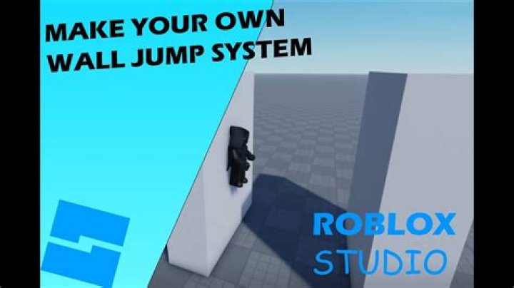 How to wall jump roblox