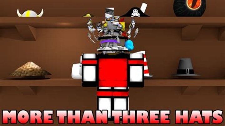How to wear more than 3 hats on roblox