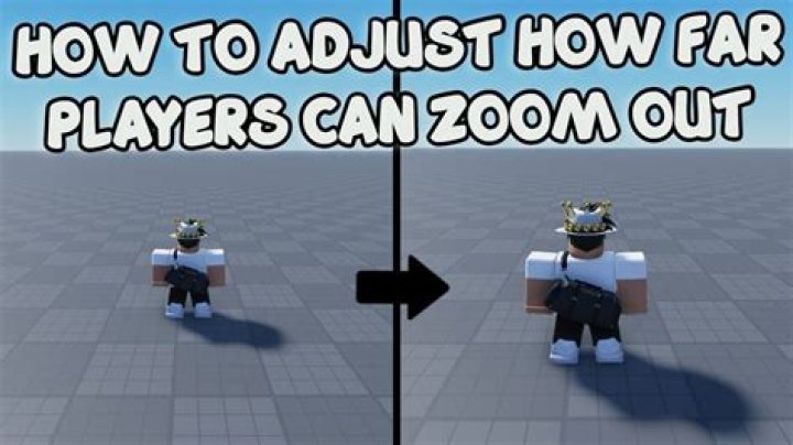 How to zoom in roblox