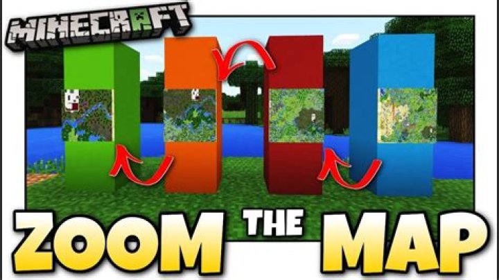 How to zoom out a map in minecraft