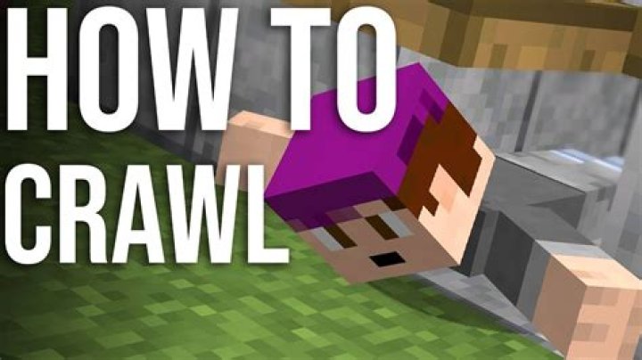 Minecraft 1.14 how to crawl