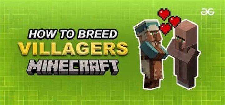 Minecraft how to breed villagers