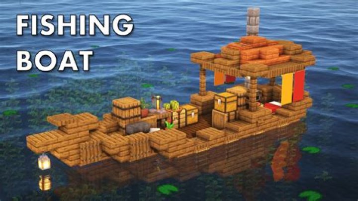 Minecraft how to build a boat