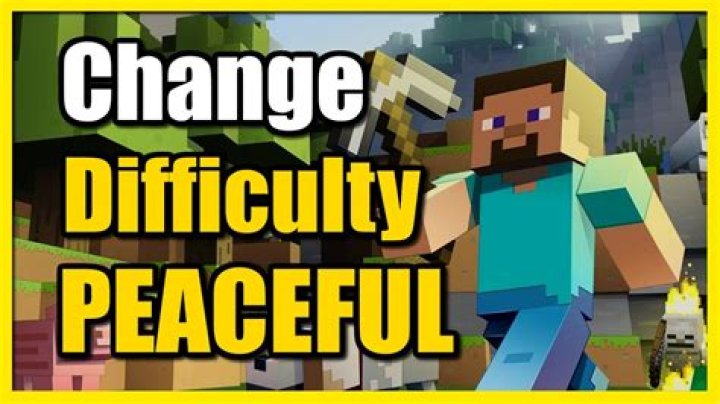 Minecraft how to change difficulty