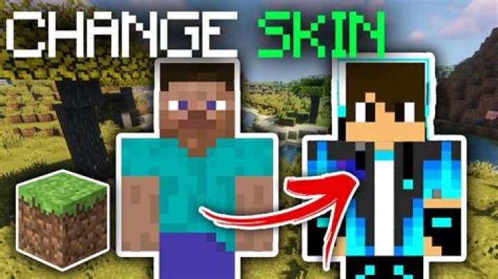 Minecraft how to change skin