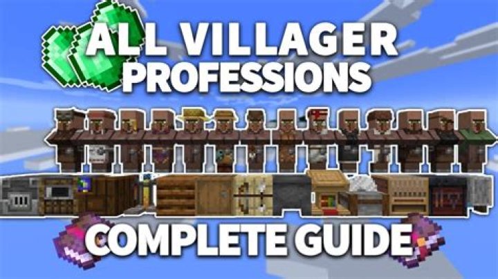 Minecraft how to change villager professions
