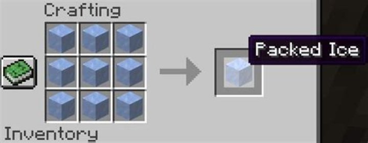 Minecraft how to collect ice