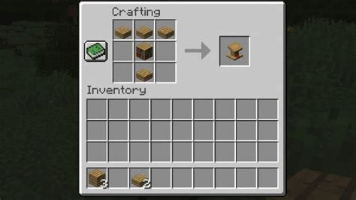 Minecraft how to craft lectern