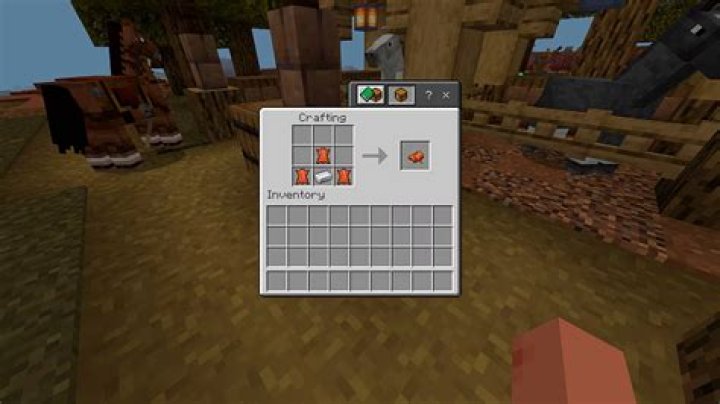 Minecraft how to craft saddle