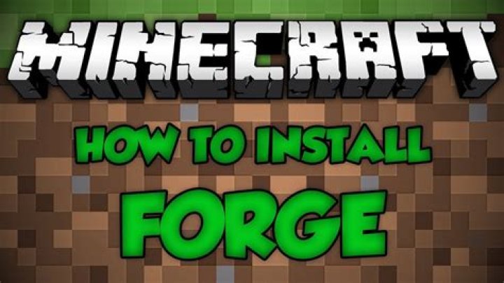 Minecraft how to download forge