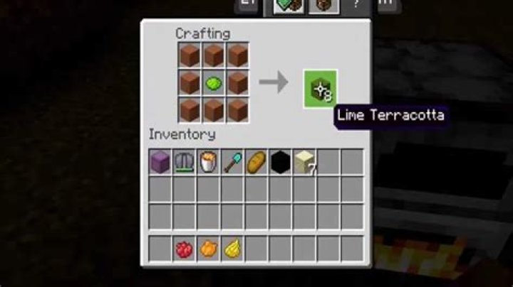 Minecraft how to dye terracotta