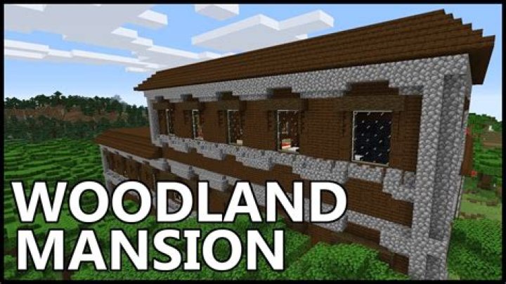 Minecraft how to find woodland mansion