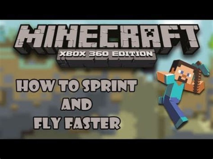 Minecraft how to fly faster