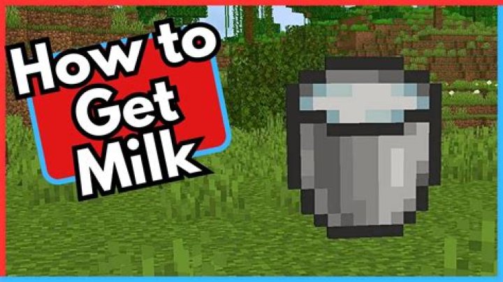 Minecraft how to get milk