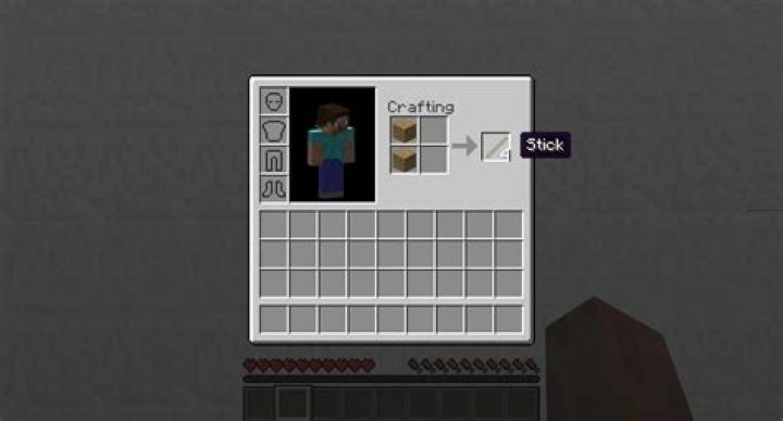 Minecraft how to get sticks