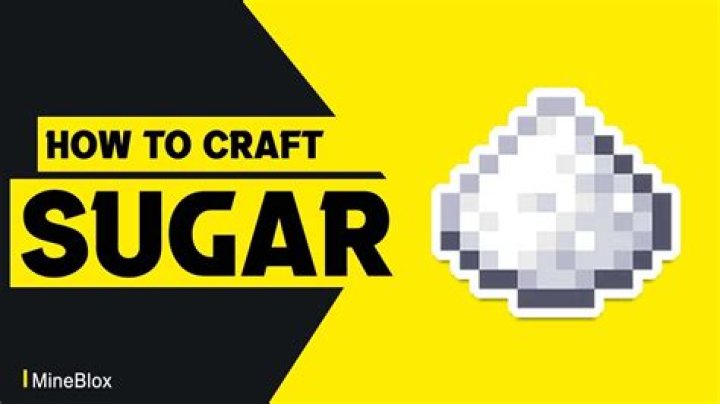 Minecraft how to get sugar