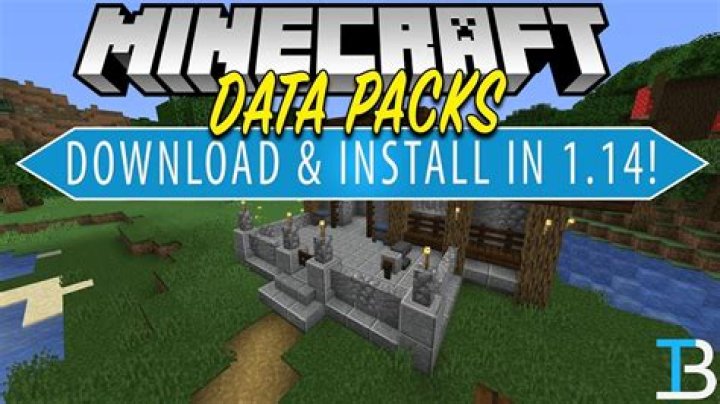 Minecraft how to install data packs